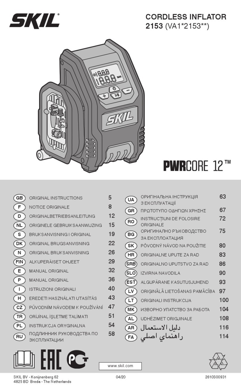 Skil PWRCORE 12 2153 User manual Skil PWRCORE 12 2153 User manual