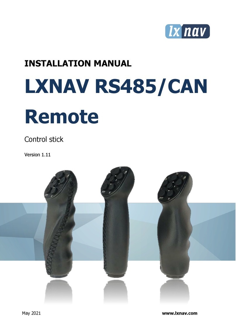 LXNAV RS485/CAN Remote installation manual LXNAV RS485/CAN Remote installation manual