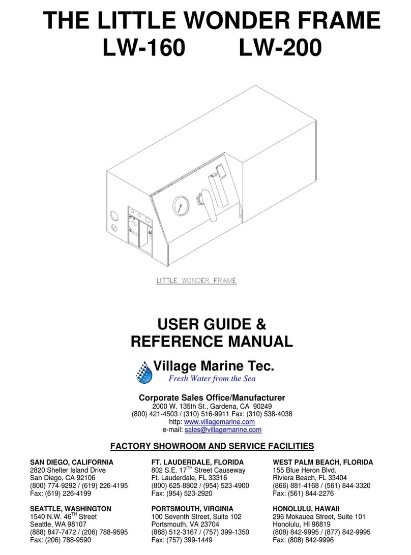 Village LW-160 User guide and reference manual