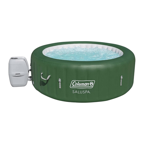 Coleman SaluSpa 90363 owner's manual