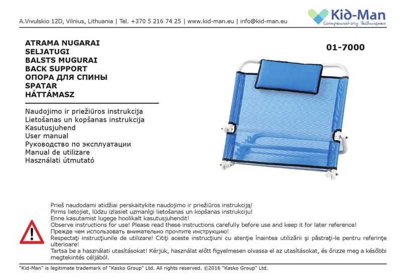 Kid-Man 01-7000 user manual