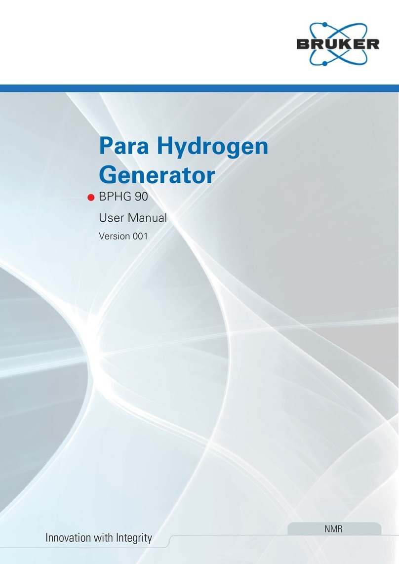 Bruker BPHG 90 user manual
