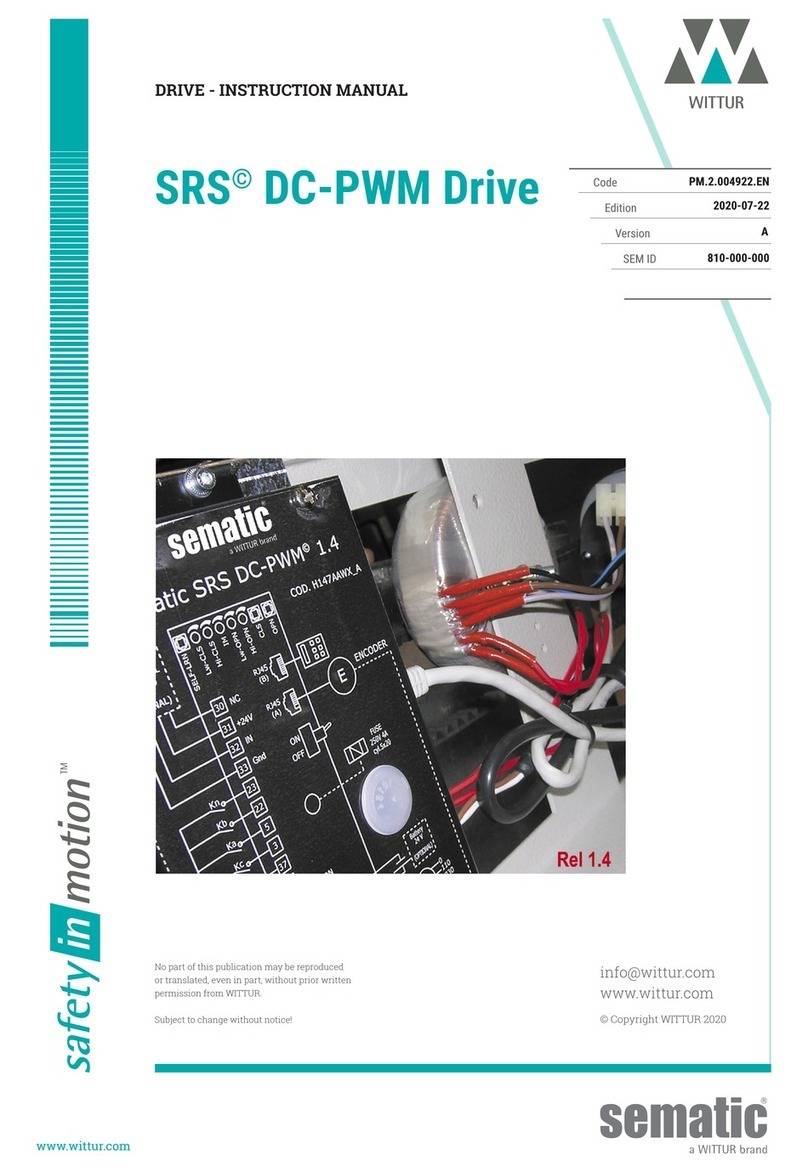 WITTUR sematic SRS DC-PWM User manual