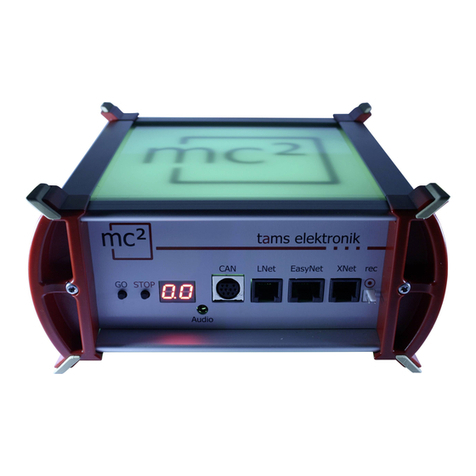 tams elektronik mc2 40-03007 manual