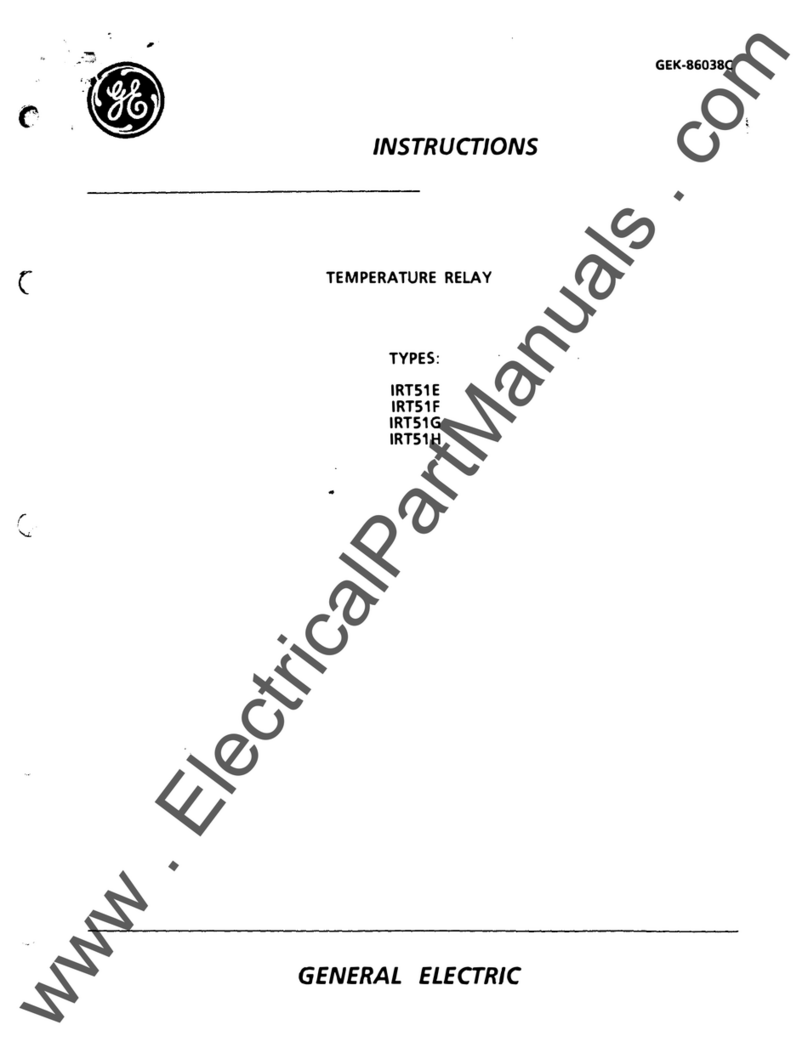 GE IRT51 E User manual