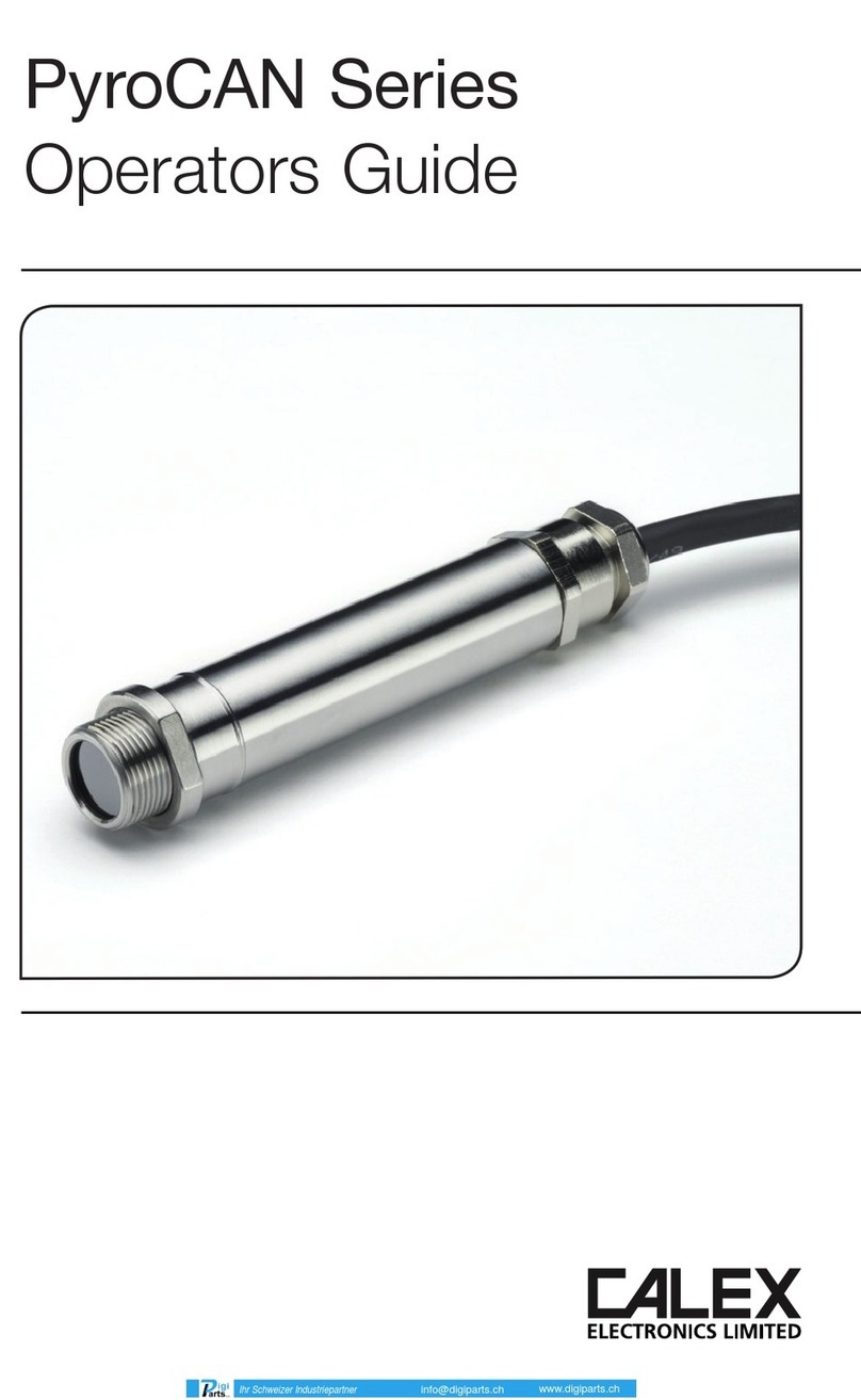 Calex PyroCAN Series Manual
