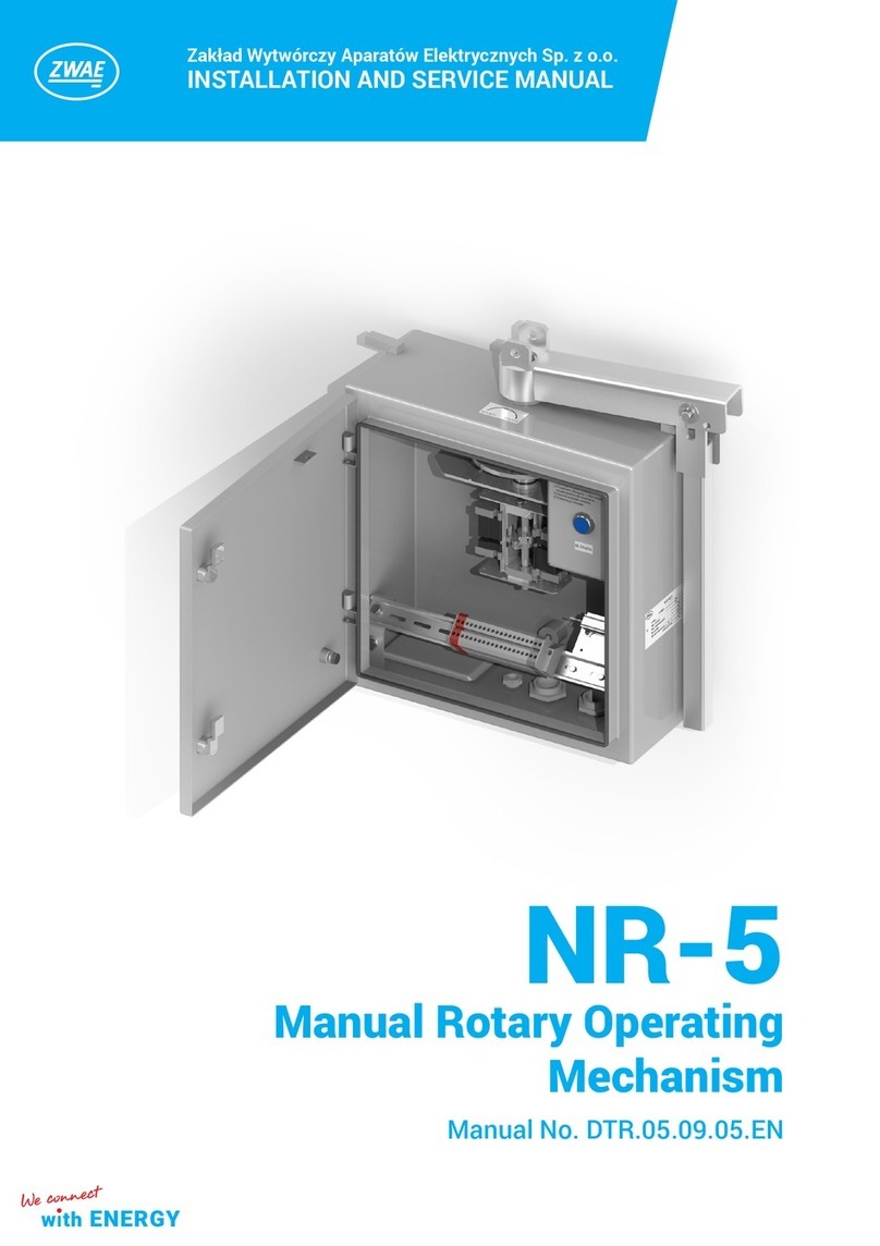 ZWAE NR-5 Installation and service manual ZWAE NR-5 Installation and service manual