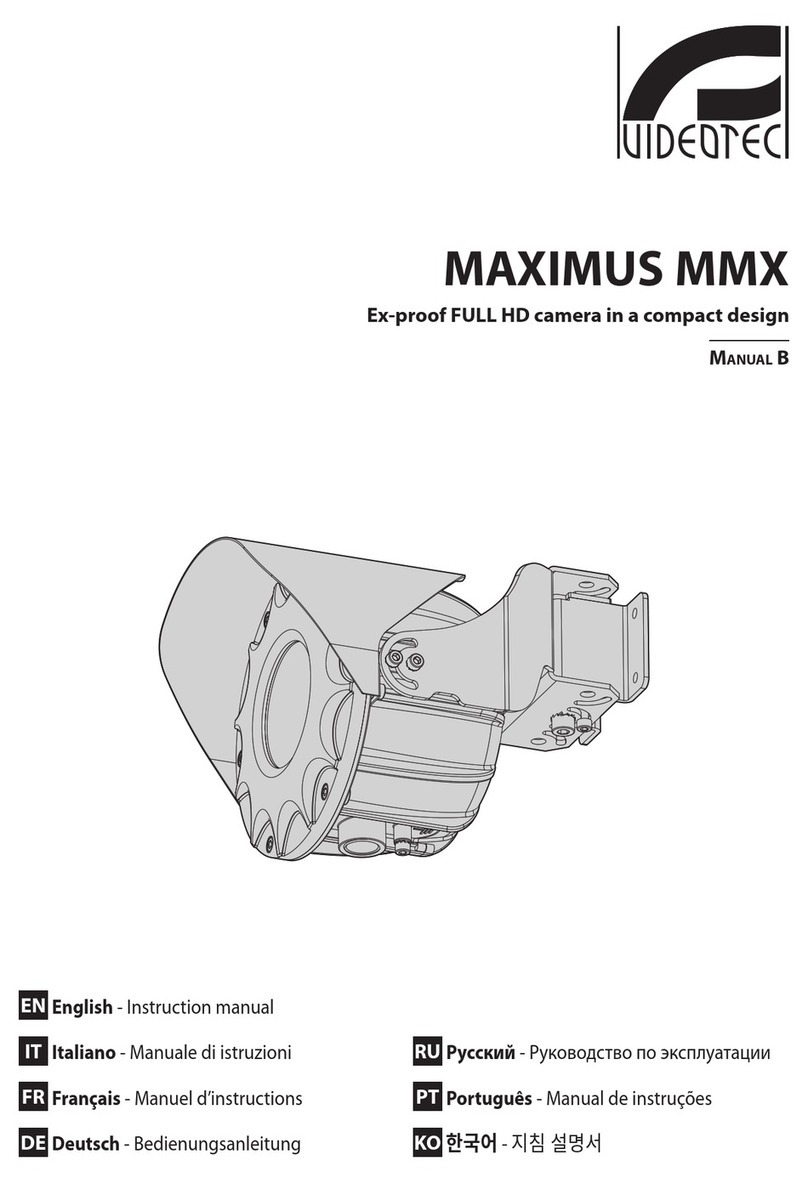 Videotec MAXIMUS MMX instruction manual