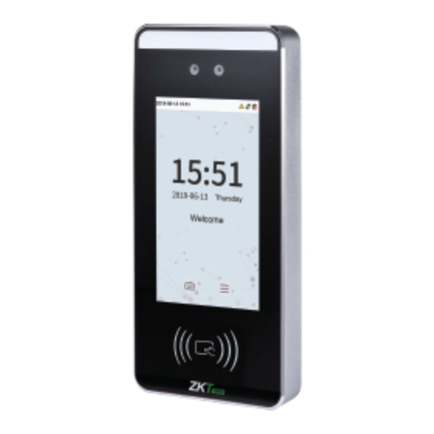 ZKTeco SpeedFace-V5L-RFID user manual
