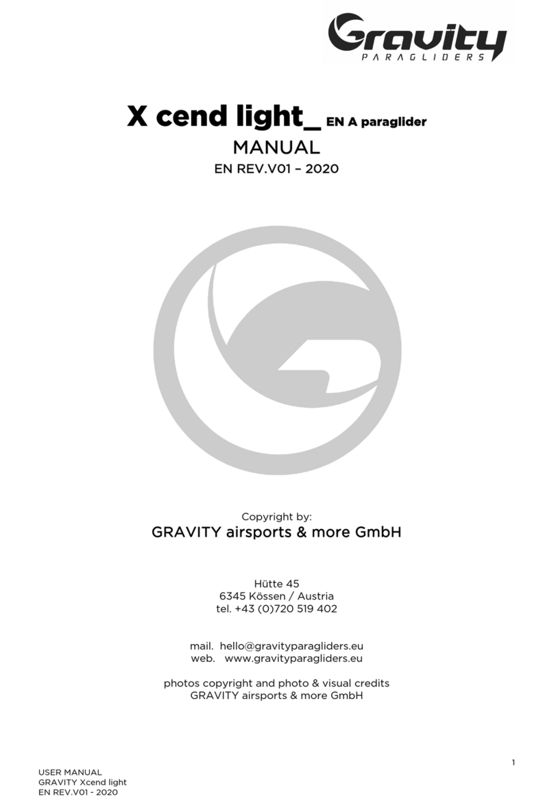 GRAVITY X cend light manual