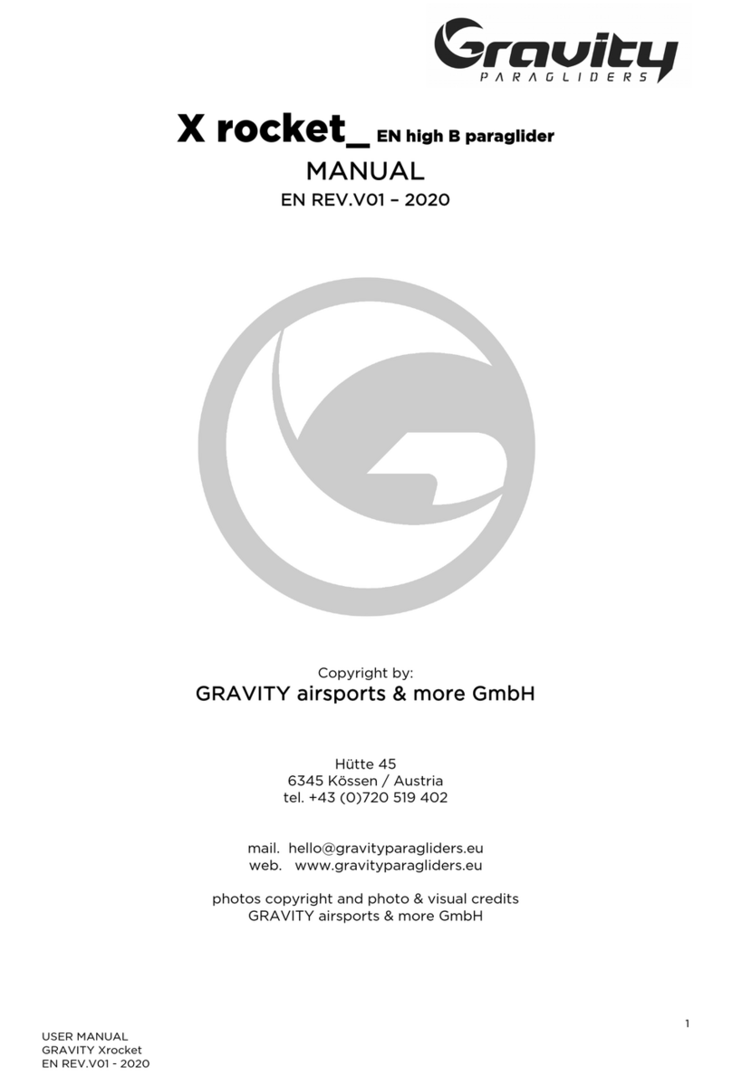 GRAVITY X rocket manual