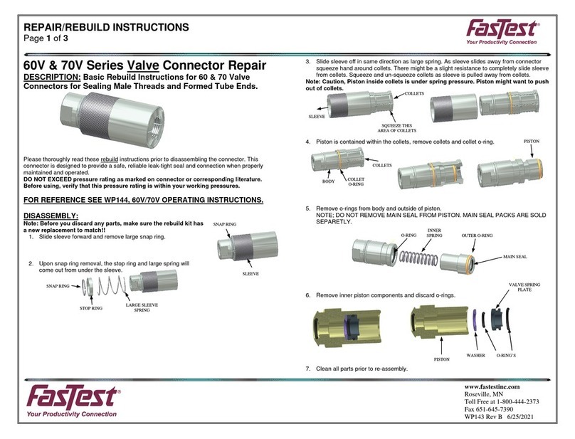 FasTest 60V Series User manual