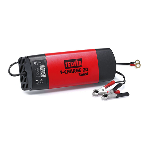 Telwin T-CHARGE 20 BOOST 12-24V instruction manual