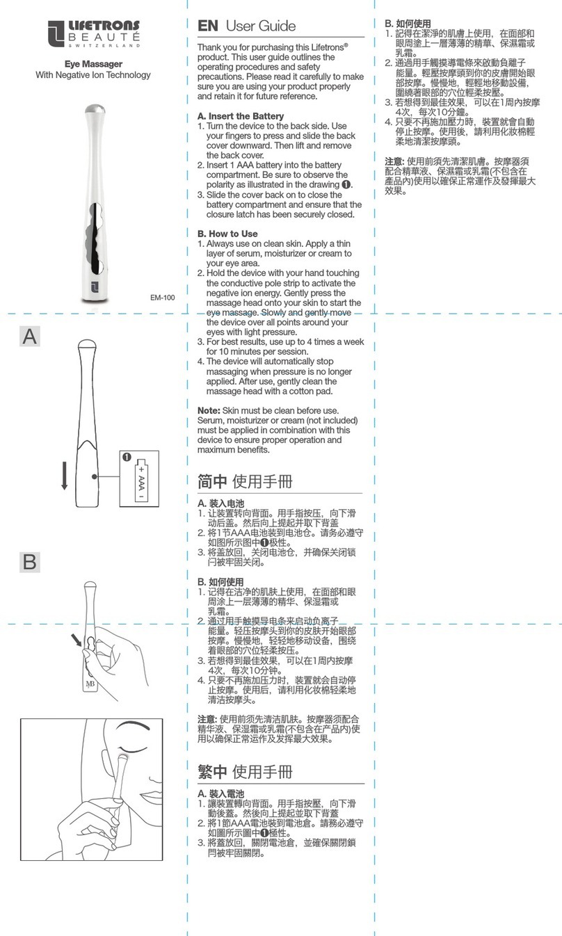Lifetrons EM-100 user guide