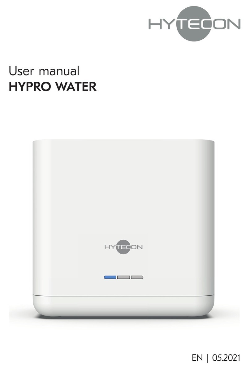 HYTECON HYPRO WATER user manual