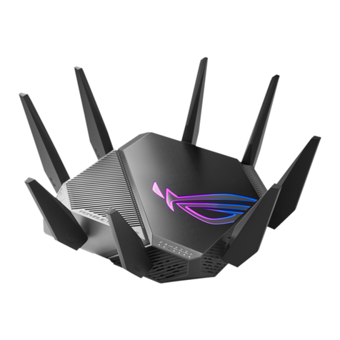 Asus ROG Rapture GT-AXE11000 quick start guide