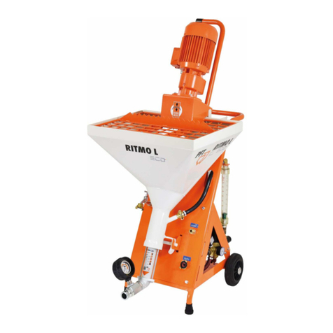 PFT RITMO L Eco operating manual