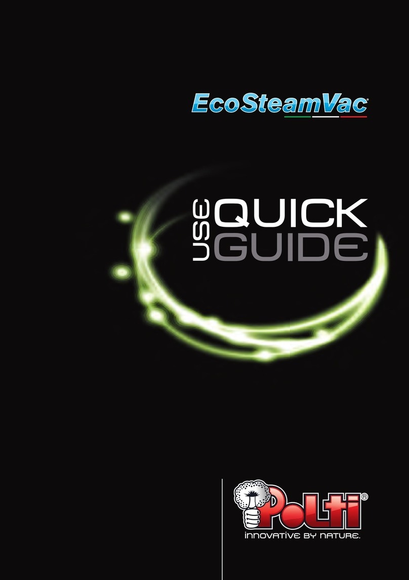 POLTI EcoSteamVac Dual User manual