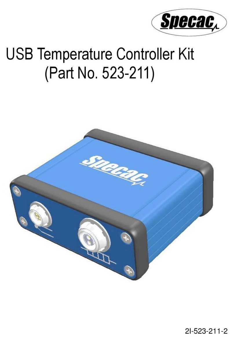 Specac 523-211 quick start guide