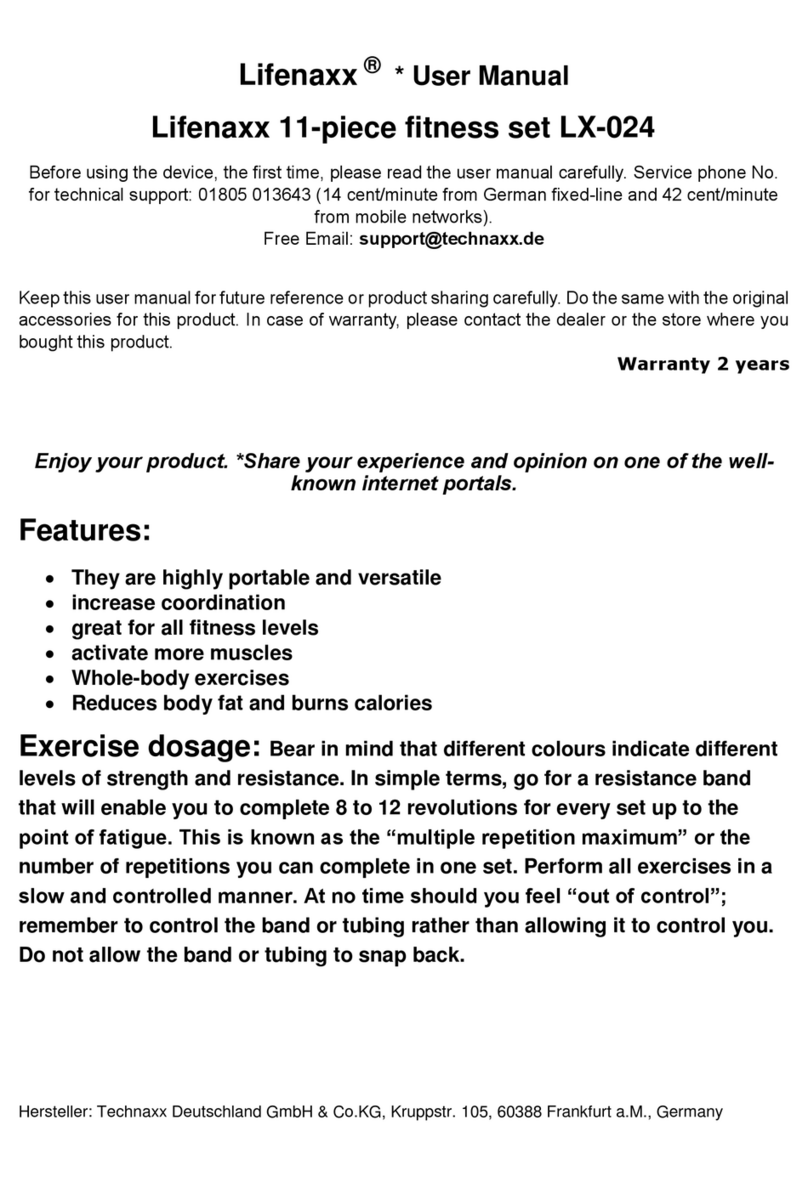 Technaxx Lifenaxx LX-024 user manual Technaxx Lifenaxx LX-024 user manual