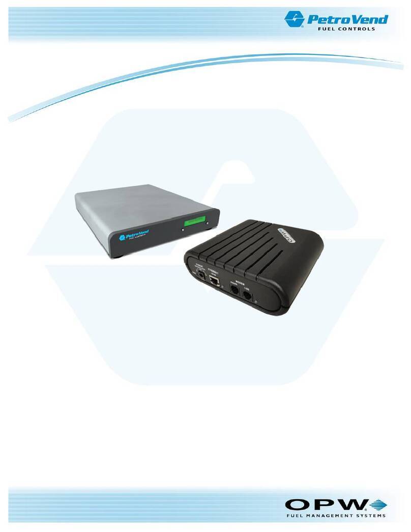 OPW PetroVend M00-20-6013 Procedure guide