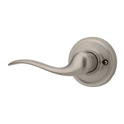Weiser Dummy Lever User manual