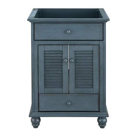 Home Decorators Collection CTBA2422D Use and care guide Home Decorators Collection CTBA2422D Use and care guide