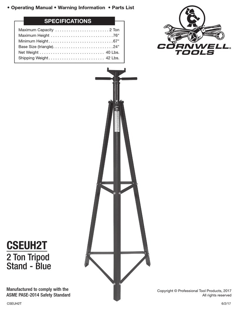 Cornwell Tools CSEUH2T operating manual