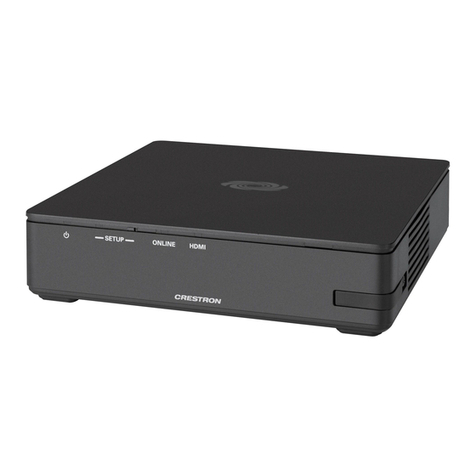 Crestron AirMedia Series 3 product manual