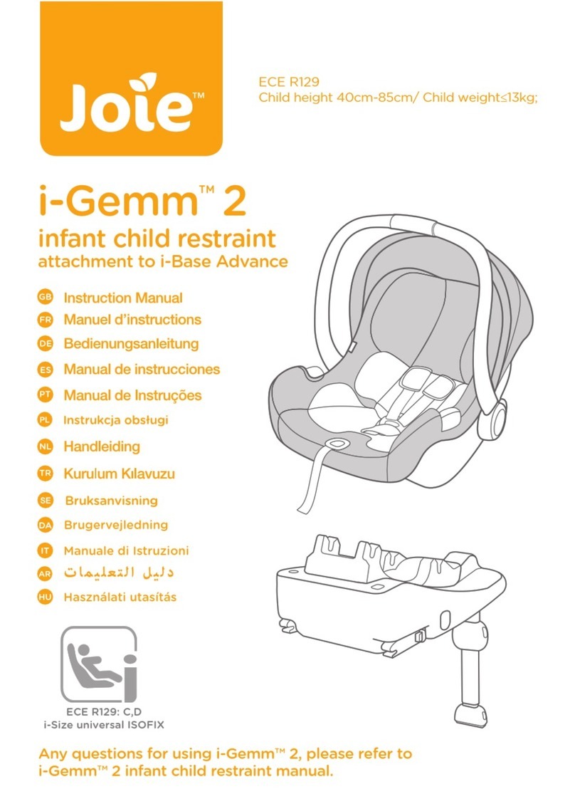 Joie i-Gemm 2 manual