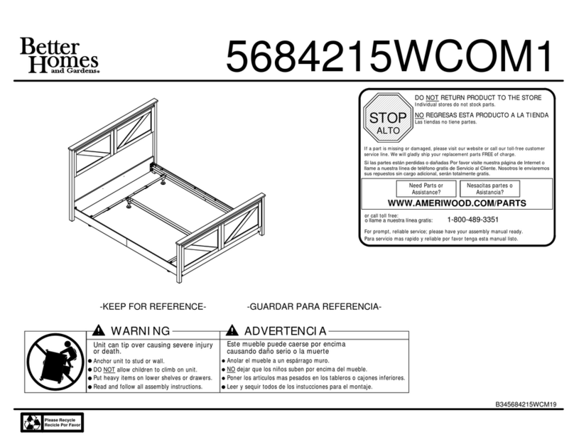 Better Homes and Gardens 5684215WCOM1 manual Better Homes and Gardens 5684215WCOM1 manual