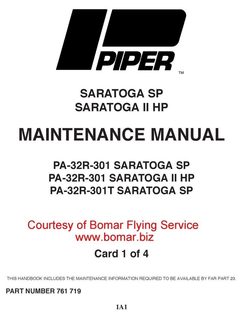 Piper SARATOGA II HP PA-32R-301 Maintenance manual