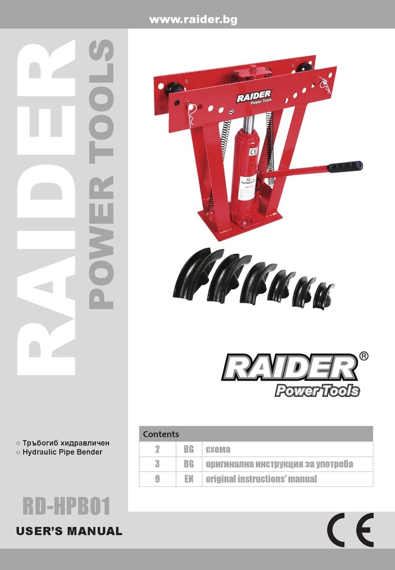 Raider RD-HPB01 user manual