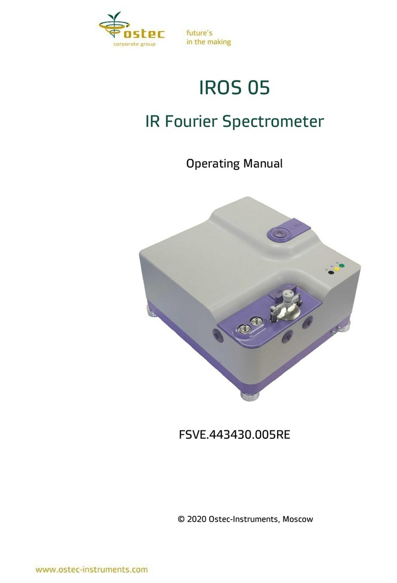 Ostec IROS 05 TU operating manual