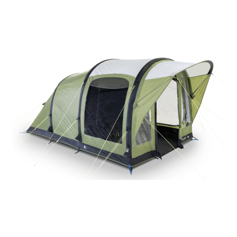 Kampa Brean 3 AIR operating manual
