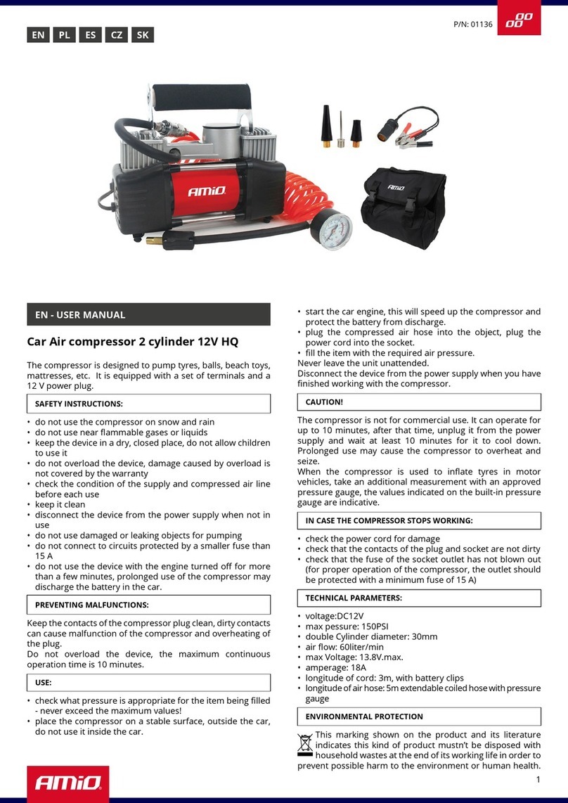 AMiO 01136 User manual