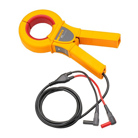 Fluke i800 instruction sheet