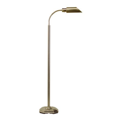 OttLite Alexander Floor Lamp User manual