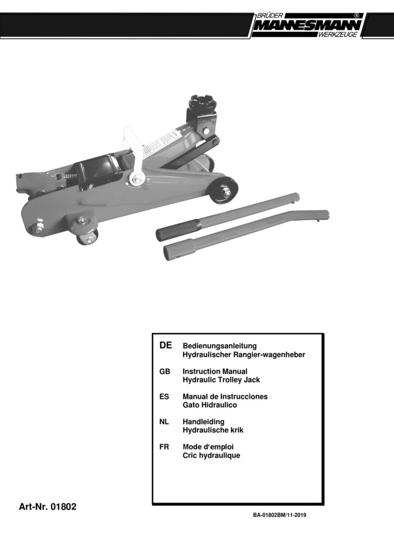 Mannesmann 01802 instruction manual Mannesmann 01802 instruction manual