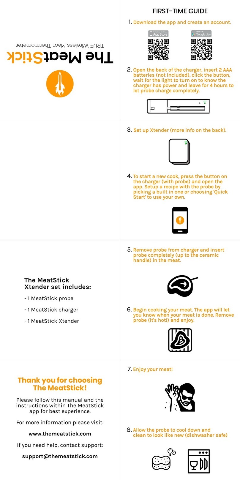 The MeatStick The MeatStick quick start guide The MeatStick The MeatStick quick start guide