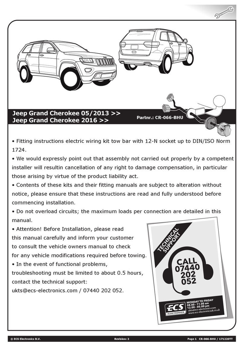 ECS Electronics CR-066-BHU User manual