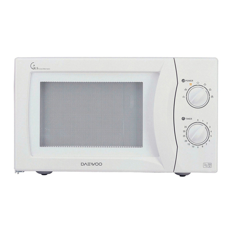 DAEWOO ELECTRONICS KOR-6N35S Operating instructions & cook book