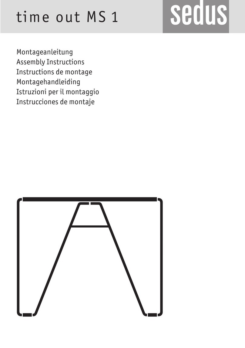 Sedus MS 1 Assembly instructions
