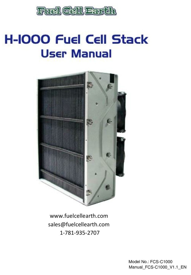 FUELCELL H-1000 User manual