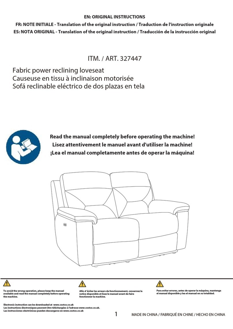 Costco 327447 Original instructions