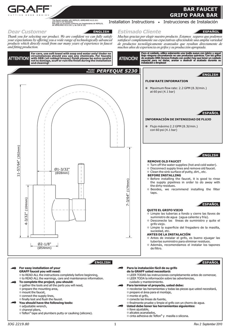 Graff PERFEQUE 5230 User manual