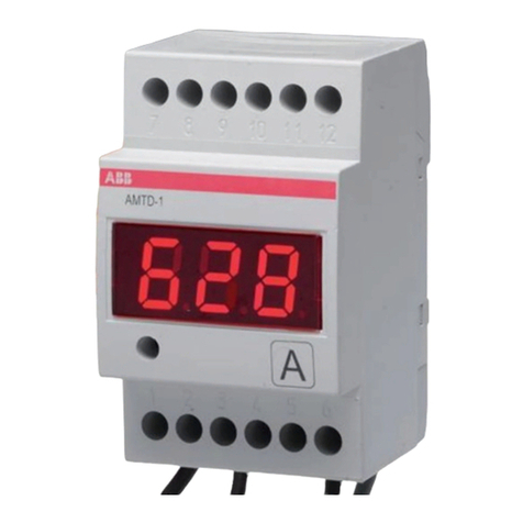 ABB AMT-D1 User manual