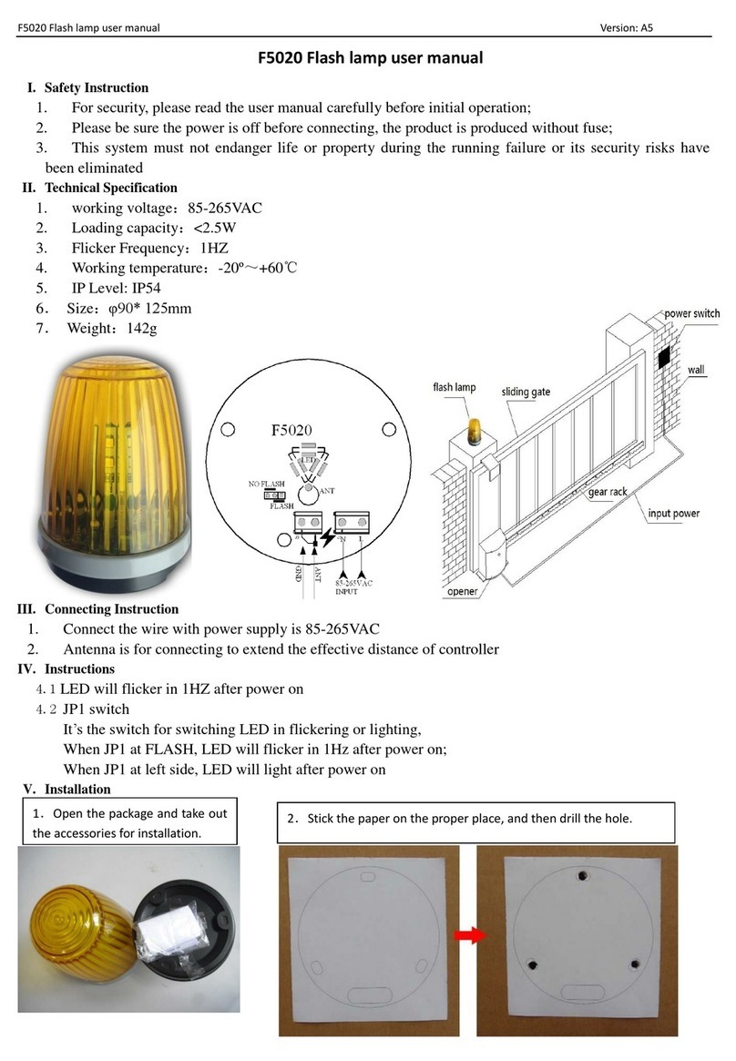 Hiland F5020 user manual