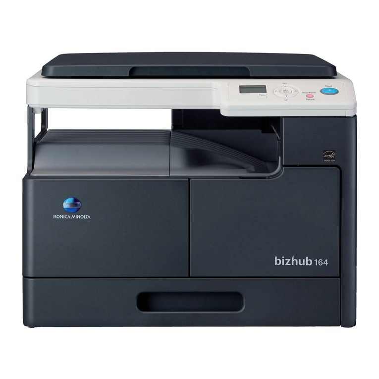 Konica Minolta BIZHUB 164 User manual