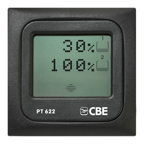 CBE PT622 user manual